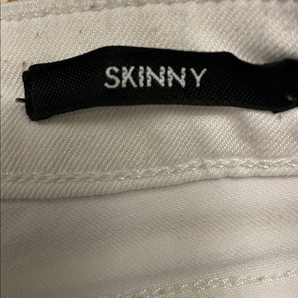 Parker SMITH size 27 Women's white Skinny Jeans - Picture 6 of 7